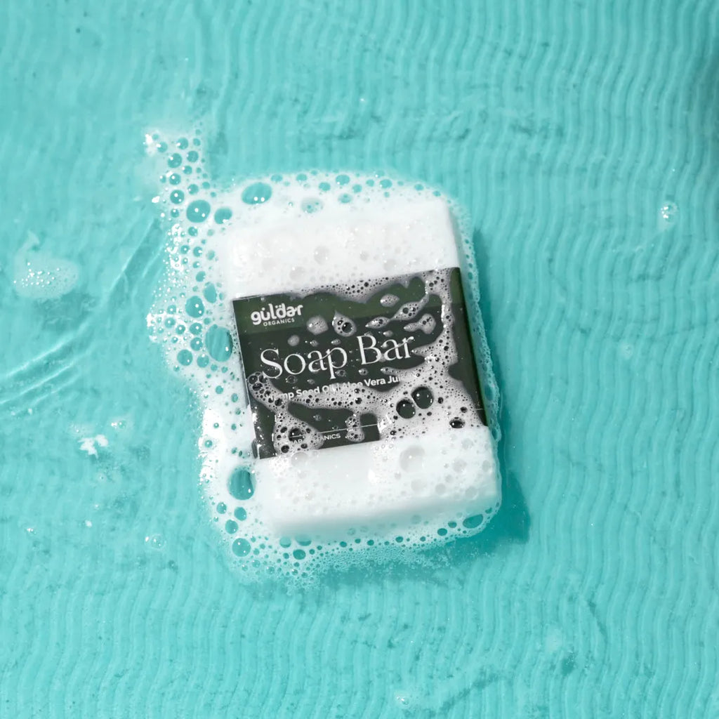 Ayurvedic Soap Bar with Hemp Seed Oil and Aloe vera Juice