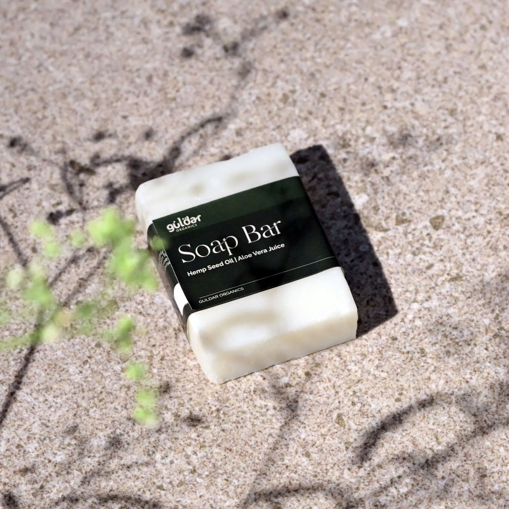 Ayurvedic Soap Bar with Hemp Seed Oil and Aloe vera Juice