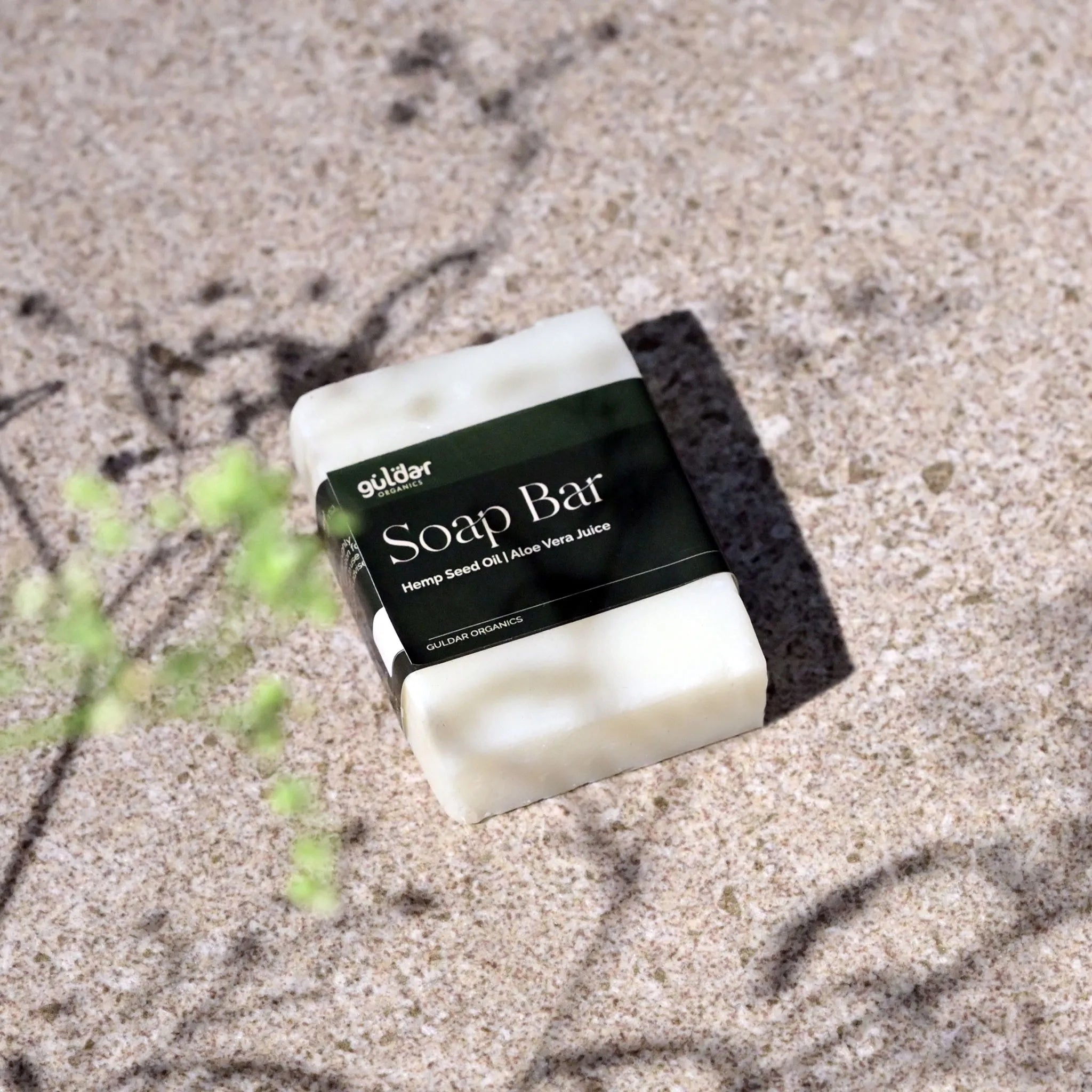 Ayurvedic Soap Bar with Hemp Seed Oil and Aloe vera Juice