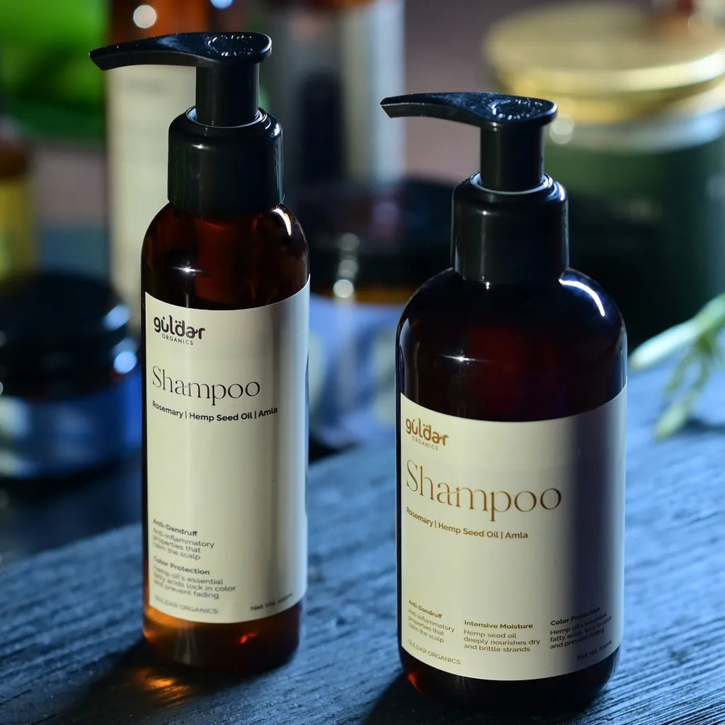 Ayurvedic Shampoo with Rosemary & Hemp Seed Oil