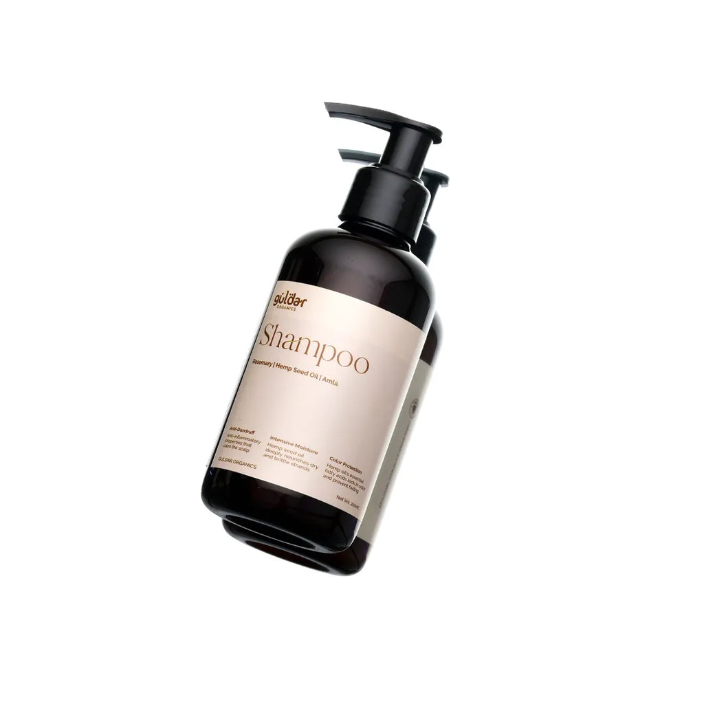 Ayurvedic Shampoo with Rosemary & Hemp Seed Oil