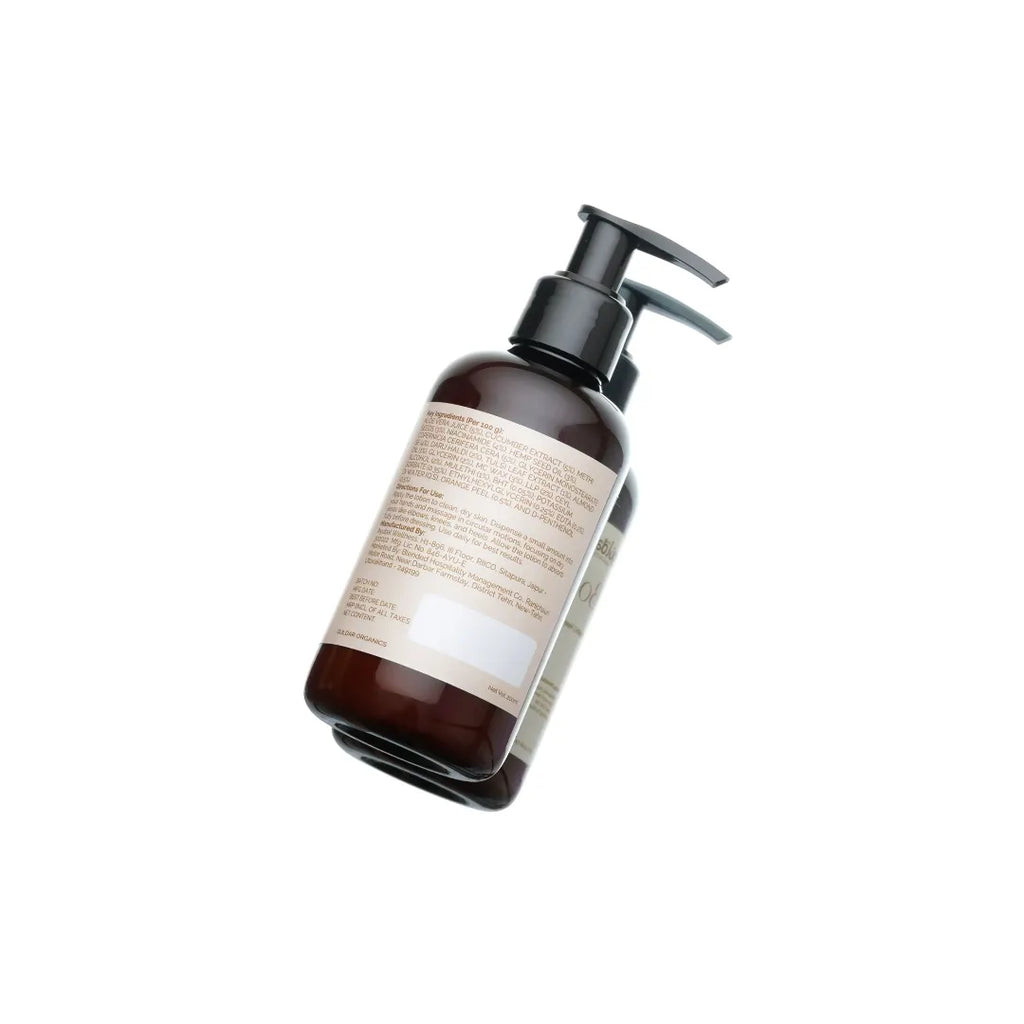 Ayurvedic Moisturising Body Lotion with Hemp Seed Oil & Aloe Vera