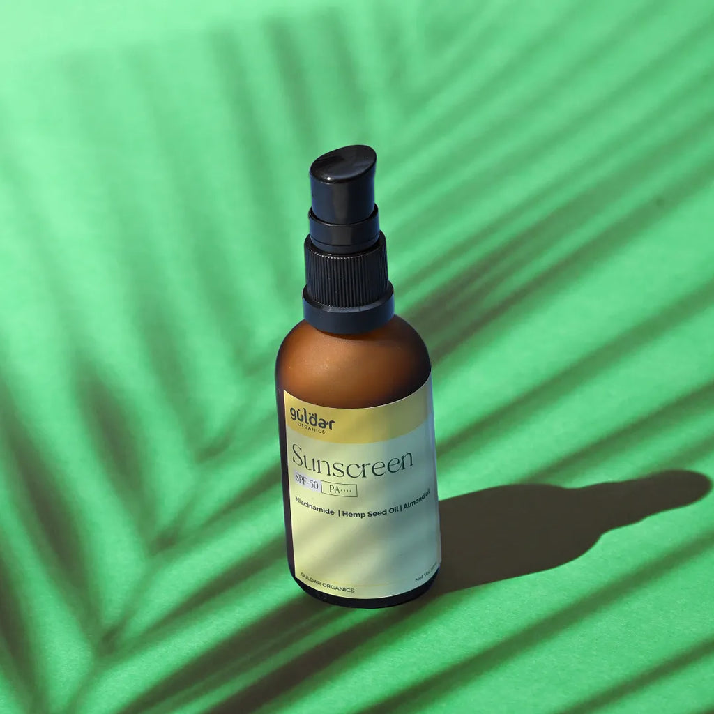 Full-Spectrum Ayurvedic Sunscreen SPF 50 with Niacinamide & Almond oil